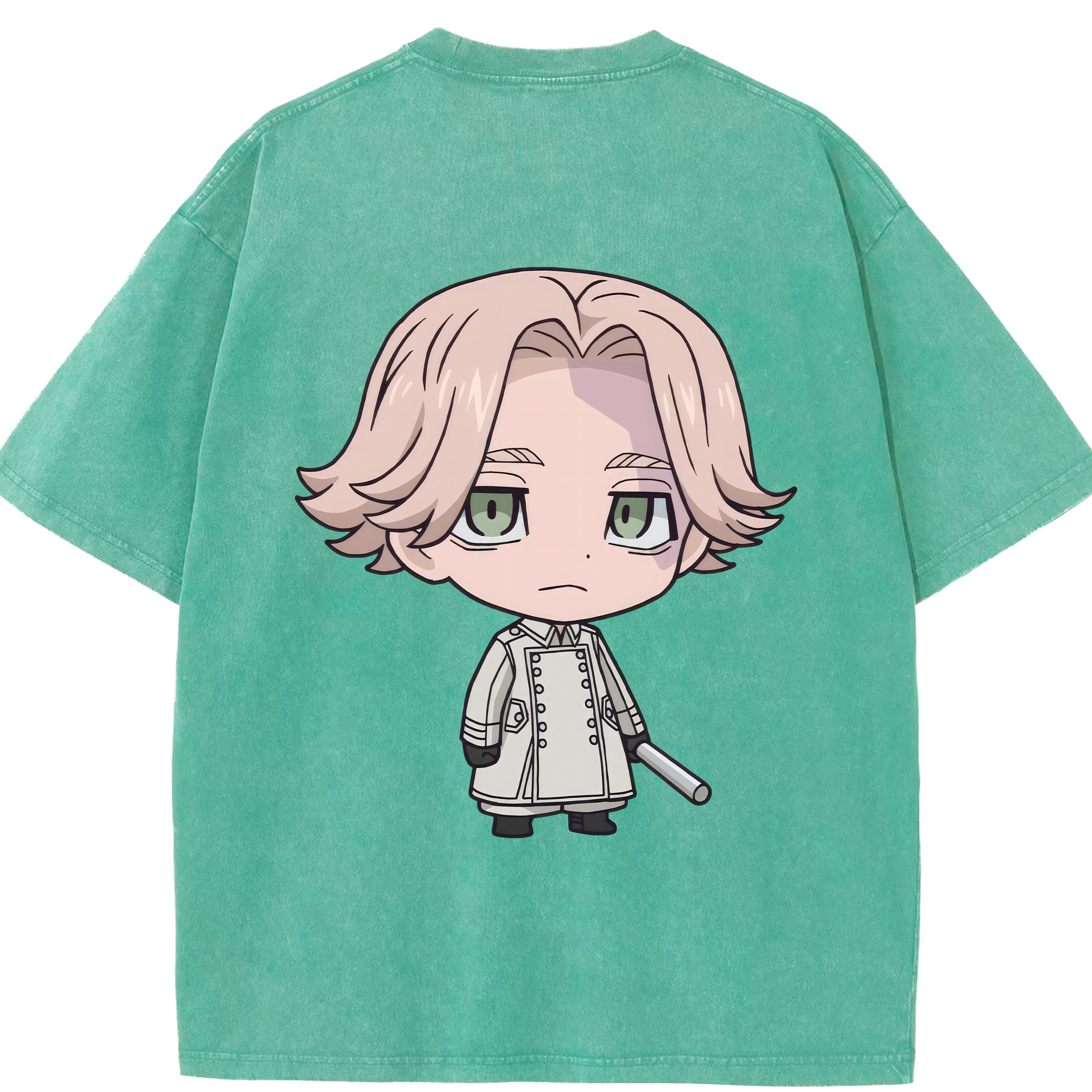 （画像用） 東京リベンジャーズ Tokyo Revengers 綿100% ヴィンテージ風 半袖Tシャツ（背面プリント）